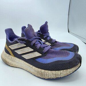Adidas Grade School Pureboost Light Kids Size 3.5 Purple Athletic shoes Casual